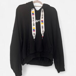 Reebok x Pyer Moss Ribbon Drawstring Hoodie Size XL | Streetwear Athleisure